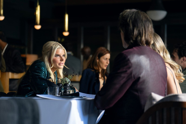 Image may contain Jessica Simpson Adult Person Face Happy Head Smile and Conversation